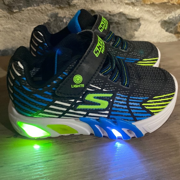 Sketches Flex-Glow Elite Shoes - Picture 1 of 4